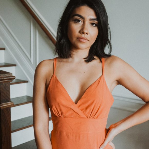 NWT Leg Slit Midi Dress - Picture 2 of 9